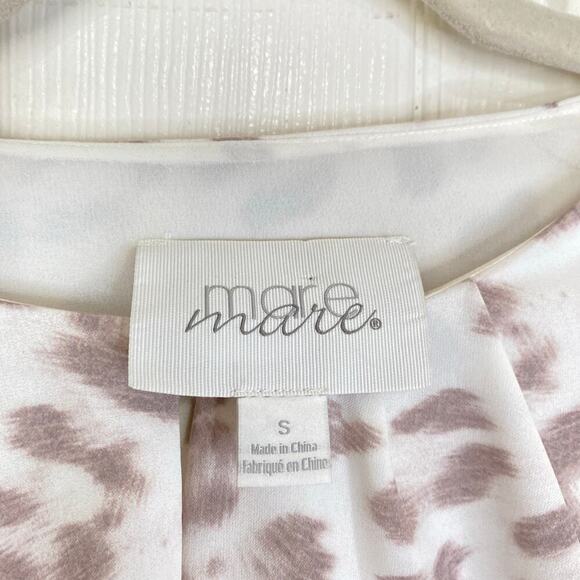 ANTHROPOLOGIE Felix Tunic Swing Dress Mare Mare Leopard Size Small - Picture 5 of 9